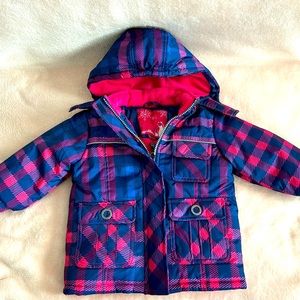 Rugged Bear 12mo girl jacket/snow jacket
